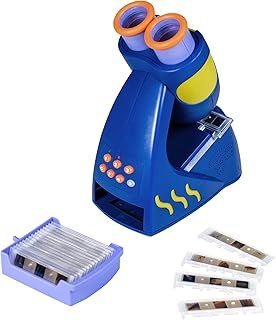 Learning Resources GeoSafari Jr. Talking Microscope Featuring Bindi Irwin: Microscope for Kids, STEM & Science Toy, Interactive Learning, Kids Microscope, Toy Gift Ages 3+