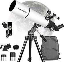 Celticbird Telescope 80mm Aperture 600mm for Adults Astronomy Beginners - Astronomical Refracting Telescope Fully Multi-coated High Transmission Coatings AZ Mount1