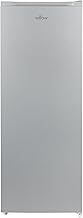 Willow WTF55S 177L Freestanding Tall Freezer with Reversible Door, Adjustable Thermostat, 2 Years Warranty - Silver