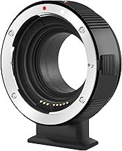 7artisans EF-EOS R Auto-Focus Lens Adapter Converter Ring for Canon EF Lens and EOS R-Mount Camera (R, RP, R3, R5, R6, R7)