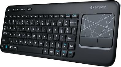 Logitech Wireless Touch Keyboard K400 with Built-In Multi-Touch Touchpad