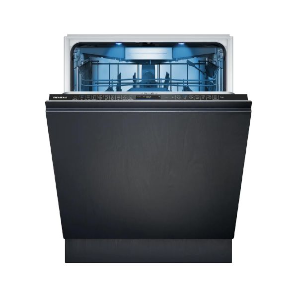 Siemens iQ700 SX87TX02CE XXL Dishwasher Fully Integrated 60 cm, Zeolite Drying, VarioSpeed Plus, FlexComfort Pro, Quiet 42 dB, Home Connect, for 14 Place Settings, Made in Germany