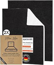 Kitchen Helpis® 2 Grease and Carbon Filters for Cooker Hood - 22.44 x 21.26in