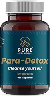 para-Detox – Natural Parasite Cleanse | Powerful Blend with NAC, Ginger Root, Clove, Wormwood, Garlic & Pumpkin Seed | Made in The UK | All-Natural, Gut Health