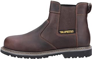 CAT Safety Footwear Dealer Mens Boot in Brown