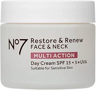 No7 Restore & Renew FACE & NECK MULTI ACTION Day Cream 50ml