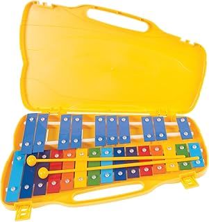 Performance Percussion G5-G7 25 Note Glockenspiel with Coloured Keys