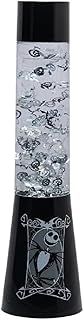 Paladone | Disney's Nightmare Before Christmas Glitter Liquid Mood Light with Floating Pumpkins, Skulls & Bats | Officially Licensed Disney Merchandise | Lava Lamp | Desk Lamp | Bedside Light