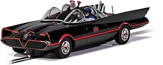 Scalextric Cars - C4175 Batmobile - 1966 TV Series - Toy Slot Car for use Race Tracks or Set - Small Kids Gift Ideas for Boy/Girl Ages 5 Accessories, Black