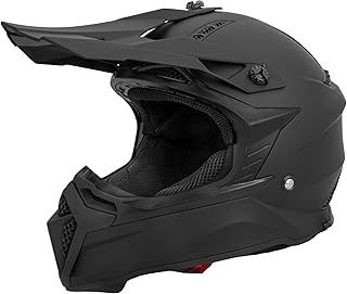 Zorax Attack Matt Black M (57-58cm) Motocross Helmet Motorbike Motorcycle MX Crash Dirt Bike Helmet ECE2206