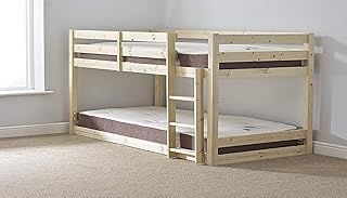 STRICTLY BEDS&BUNKS Stockton Low Twin Bunk Bed, 4ft 6 Double