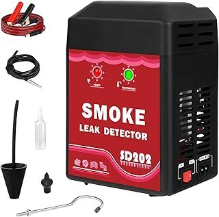 Automotive Smoke Machine Leak Detector - DC12V EVAP Vacuum Smoke Diagnostic Tester - Pipeline Fuel Leakage Detector for Car Motorcycle Truck