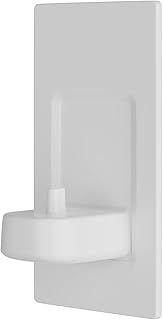 in-Wall Electronic Toothbrush Charger by ProofVision Compatible with Oral B/Braun Electric Toothbrushes, New White with a Choice of Fascia