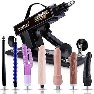 Sex Machine for Women & Men, Automatic Sex Machine with 7 Sex Toys, Dildo Machine for Adult, Sex Machine Attachments with Dildos, Sex Toys with Adjustable Speed
