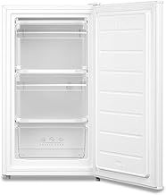 COMFEE' RCU60WH2(E) 60 Litre Freestanding Under Counter, 48cm Upright Freezer Adjustable Thermostat, Reversible Door, 4 Star Freezer Rating Drawer, White