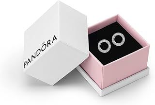 Pandora Signature Women's Sterling Silver Forever Pandora Cubic Zirconia Stud Earrings