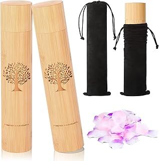 Small Scattering Urns for Human Ashes Adult,9''x2'' Scattering Tubes for Human Ashes,Eco Friendly Biodegradable Urns for Pet Human Ashes(Set of 2,Tree of Life Pattern)