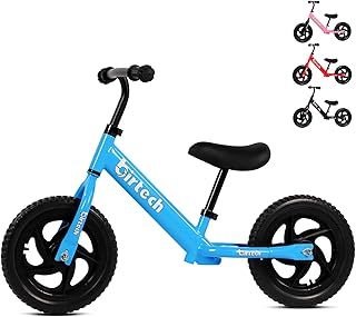 Balance Bike for 2 3 4 Year Old Boy Girl Training Bicycle for Kids and Toddlers 2-4 Years Old Carbon Steel Frame No Pedal Walking Balance Bike Training Bicycle for Boys Girls - Best Cycling Toy Gifts