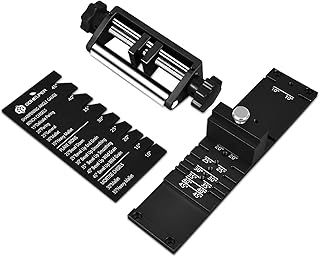 Chisel Sharpening Kit, Chisel Sharpener, Chisel Honing Guide for Chisels and Planes Width 0.1" to 2.8" with Sharpening Angle Fixture, Angle Gauge from 10° to 45°