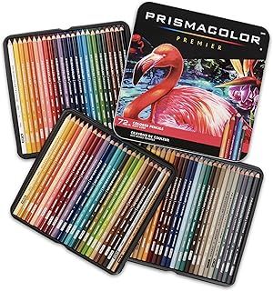 Sanford Prismacolor Premier Colored Pencils, Pack of 72, Multi-Colour