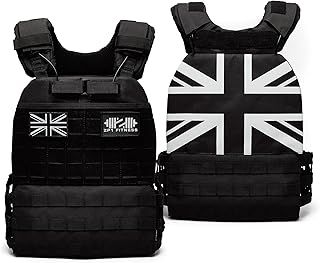 Zero.One% 10kg Weighted Vest Ultradurable And Adjustable Built For Crossfit Strength Training Calisthenics And Home Workouts Grey