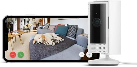 Ring Indoor Camera (2nd Gen) | Plug-In Pet Security Camera | 1080p HD, Two-Way Talk, Wifi, Privacy Cover, DIY | alternative to CCTV system | 30-day free trial of Ring Subscription Plan