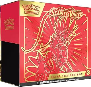 Pokémon 184-85341 Scarlet & Violet Elite Trainer Box, Multicolor