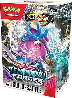POKEMON TCG: SCARLET AND VIOLET: TEMPORAL FORCES: Build & Battle Box