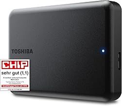Toshiba Canvio Partner 4TB Portable 2.5’’ External Hard Drive, USB 3.2, Mac & Windows compatible. Xbox, PS4, PS5 (HDTB540EK3CB)
