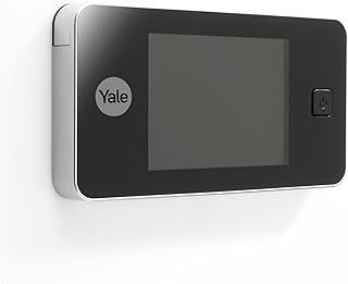 Yale 45-0500-1432-00-60-1 Digital Door Viewer, Weatherproof, 110 Angle, LCD Screen, Live View, Silver