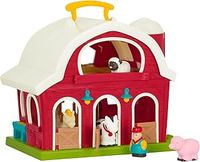 Battat – Big Red Barn – Animal Farm Playset for Toddlers 18m+ (6 pieces)