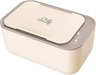 CHEFHANDY Baby Wipe Warmer and Baby Wet Wipes Dispenser, Smart Precise Temperature Control Large Capacity Evenly Overall Heating Silence, Wipes Warmer for Babies Portable Wipe Warmer, Yellow
