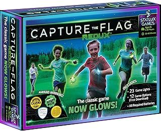 Redux: The Original Glow in The Dark Capture the Flag Game | Ages 8+ | Outdoor Games for Kids and Teens | Birthday Gift | Party Games for Kids 8-12+ | Alternative to Laser Tag Guns and Flag Football