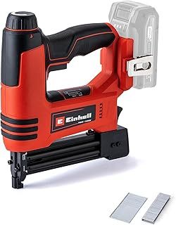 Einhell TE-CN 18 Li Power X-Change 18V Cordless Nail Gun |2-In-1 Brad Nailer & Stapler, 20 Shots Per Minute, Includes 300 Nails And 300 Staples | Solo Gun - Battery And Charger Not Included