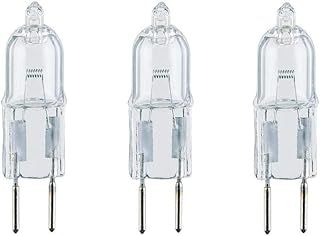 Universal Cooker Hood Halogen Light Bulb - 20w, G4 2 Pin, Pack of 3 Bulbs Energy Rated B