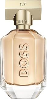 BOSS The Scent - Eau de Parfum for Her - Ambery Fragrance with Notes of Honeyed Peach, Osmanthus Flower and Roasted Cocoa - High Longevity - 50ml (Packaging May Vary)