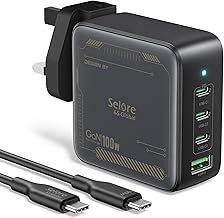 Selore&S-Global 100W USB C Charger Plug 4 Port