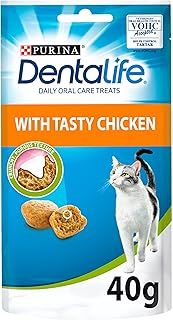 Dentalife Cat Dental Treats Chicken 40g, Pack of 8
