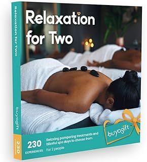 Buyagift Relaxation Experience Gift Box for 2 - Over 995 Spa Days and Beauty Treatments Across the UK