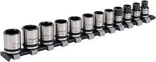 Sealey AK2741B 12pc 3/8"Sq Drive Lock-On™ Socket Set - Black Series