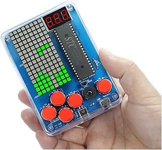 Gikfun DIY Retro Classic Electronic Soldering Kits 4 Retro Classic Games Soldering Project Game Kits for Group Middle/High School Project Training EK1999