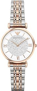 Emporio Armani Women's Two-Hand, Stainless Steel Watch, 32mm case size