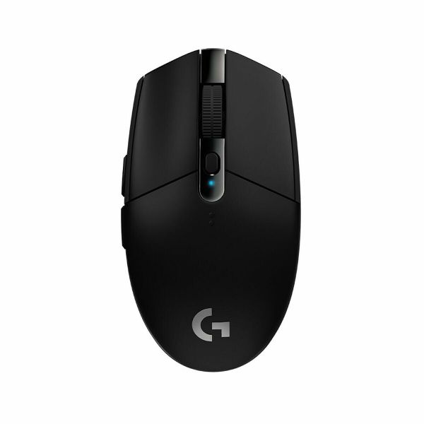 Logitech G305 LIGHTSPEED Wireless Gaming Mouse, HERO 12K Sensor, 12,000 DPI, Lightweight, 6 Programmable Buttons, 250h Battery Life, On-Board Memory, PC/Mac - Black