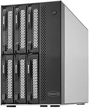 TERRAMASTER D6-320 External Hard Drive Enclosure - USB 3.2 Gen2 10Gbps Type-C HDD Storage Hot Swappable Plug and Play (6-bay USB3.2 (Gen2))