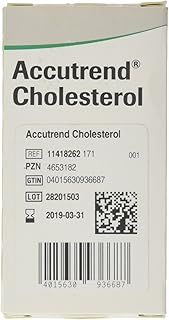Accutrend Cholesterol Test Strips (x25)