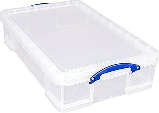 Really Useful Box Plastic Storage 33 Litre Clear