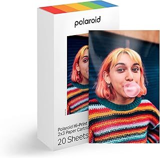 Polaroid Hi·Print Paper - 2x3 Paper Cardridge (20 Sheets)