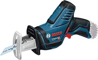 Bosch Professional 12V System Cordless Reciprocating Saw GSA 12V-14 (cutting depth in wood/metal profiles: 65/50 mm, including 2 saw blades, without battery/charger)