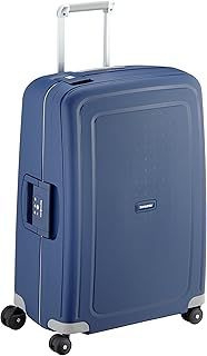 Samsonite S'Cure - Spinner M Suitcase, 69 cm, 79 L, Blue (Dark Blue)