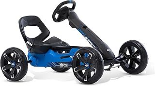 BERG Pedal Car Reppy Roadster with soundbox | Pedal Go Kart, Ride On Toys for Boys and Girls, Go Kart, Outdoor Games and Outdoor Toys, Adaptable to Body Lenght, Pedal Cart, for Ages 2.5-6 Years